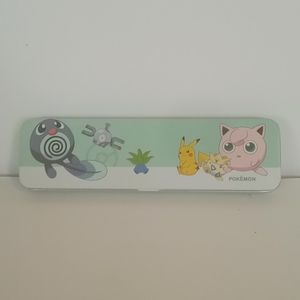 Pokemon tin pencil case